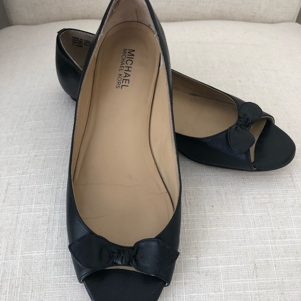 Michael Kors Leather Flats